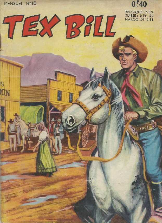 Scan de la Couverture Tex Bill n 10